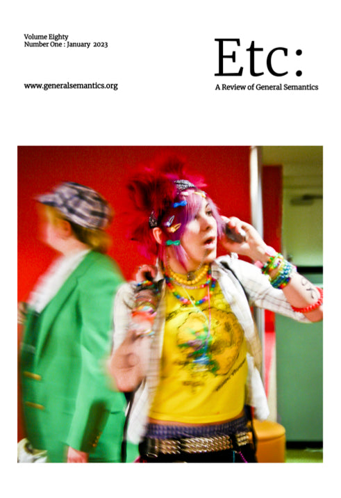 PDF Version: ETC: A Review of General Semantics 80:1