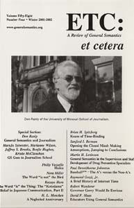 PDF Version: ETC: A Review of General Semantics 58:4 (Winter 2001-2002)