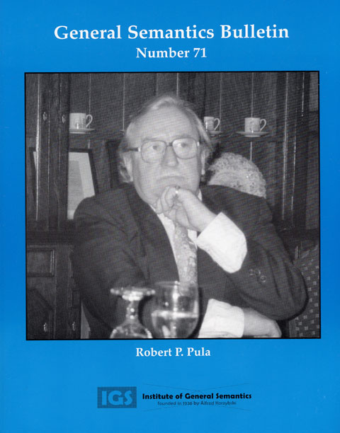 PDF Version: General Semantics Bulletin No. 71 (2004)