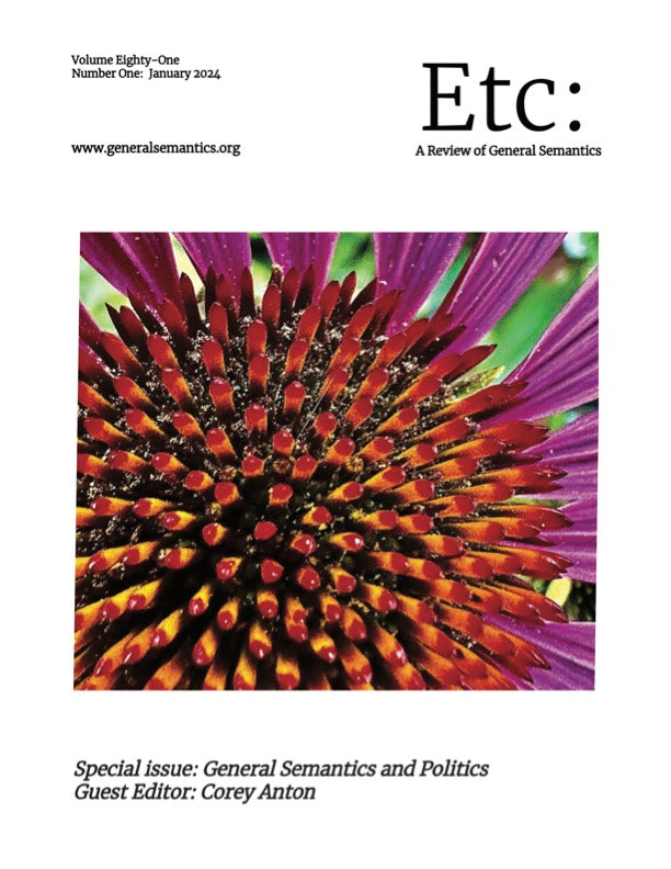 PDF Version: ETC: A Review of General Semantics 81:1