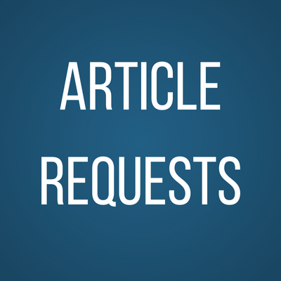 Article Request from "ETC: A Review of General Semantics" or the "General Semantics Bulletin"