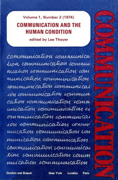 PDF Version: Communication 1:2 (December 1974)