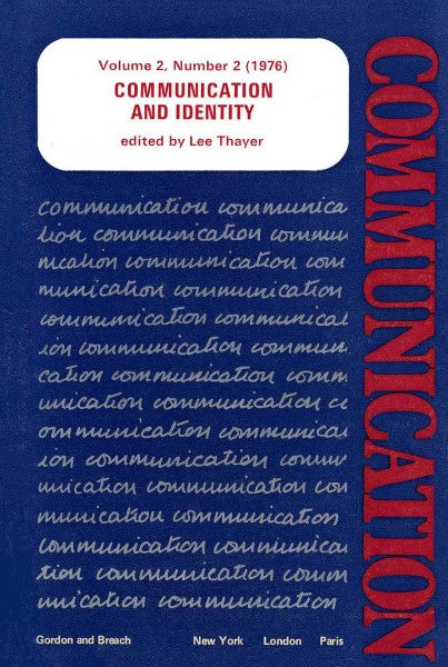 PDF Version: Communication 2:2 (September 1976)