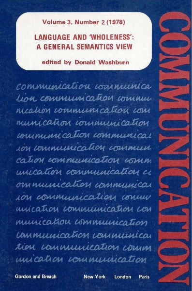 PDF Version: Communication 3:2 (December 1978)