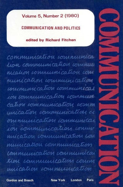 PDF Version: Communication 5:2 (September 1980)