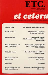 PDF Version: ETC: A Review of General Semantics 35:4 (Winter 1978)