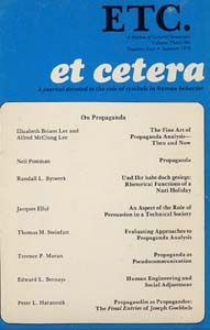 PDF Version: ETC: A Review of General Semantics 36:2 (Summer 1979)