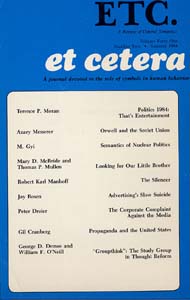 PDF Version: ETC: A Review of General Semantics 41:2 (Summer 1984)