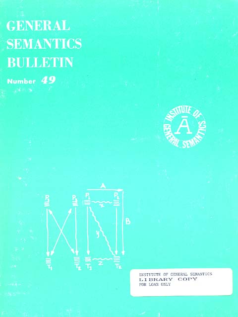 PDF Version: General Semantics Bulletin No. 49 (1982)